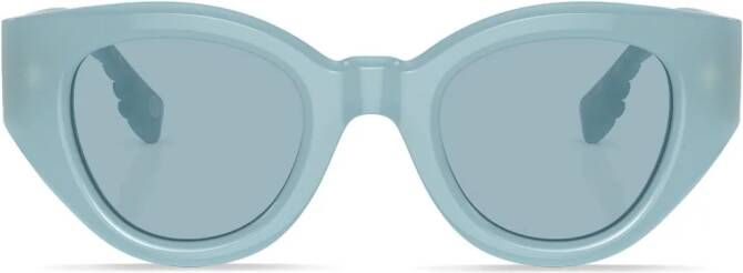 Burberry Eyewear Zonnebril met cat-eye montuur Blauw