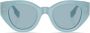 Burberry Eyewear Zonnebril met cat-eye montuur Blauw - Thumbnail 1