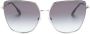 Burberry Eyewear Zonnebril met cat-eye montuur Zilver - Thumbnail 1