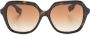 Burberry Eyewear Zonnebril met oversized montuur Bruin - Thumbnail 1