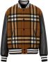 Burberry Geruit bomberjack Bruin - Thumbnail 1