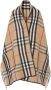 Burberry Geruite cape Beige - Thumbnail 1