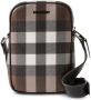 Burberry Geruite messengertas Bruin - Thumbnail 1