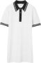 Burberry Geruite polojurk Wit - Thumbnail 1