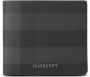 Burberry Geruite portemonnee Zwart - Thumbnail 1