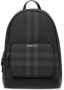 Burberry Geruite rugzak Grijs - Thumbnail 1