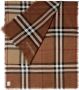 Burberry Geruite sjaal Beige - Thumbnail 1