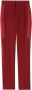 Burberry Gestreepte broek Rood - Thumbnail 1