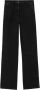 Burberry High waist broek Zwart - Thumbnail 1