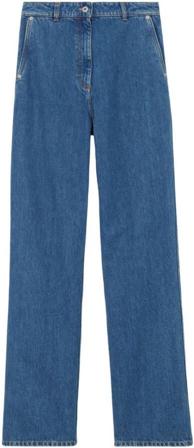 Burberry High waist jeans Blauw