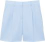 Burberry High waist shorts Blauw - Thumbnail 1