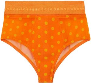 Burberry High waist slip Oranje