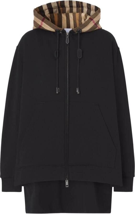 Burberry Hoodie met capuchon Zwart