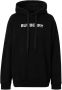 Burberry Hoodie met logoprint Zwart - Thumbnail 1