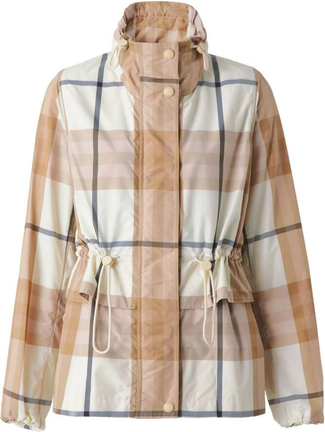 Burberry Jack met trekkoord Beige