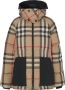 Burberry Vintage check gewatteerd jack Bruin - Thumbnail 1
