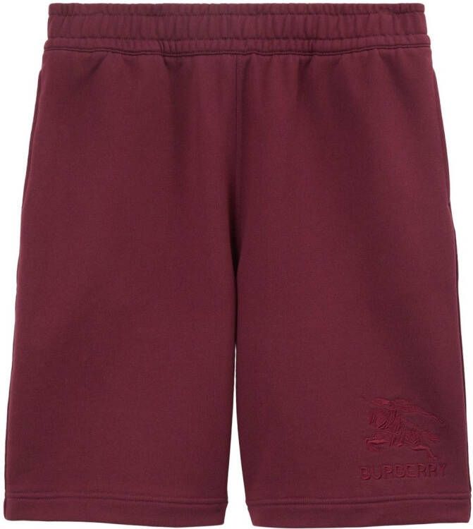 Burberry Katoenen shorts Rood