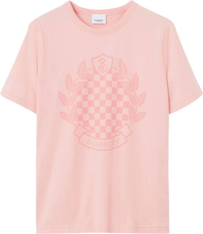 Burberry Katoenen T-shirt Roze