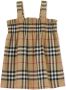 Burberry Kids Jurk met Vintage Check Bruin - Thumbnail 1