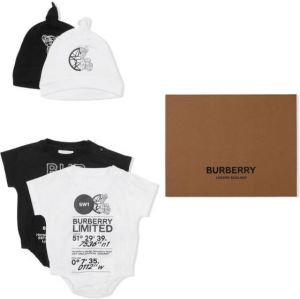 Burberry Kids Baby cadeauset Zwart