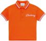 Burberry Kids Poloshirt met logoprint Oranje - Thumbnail 1