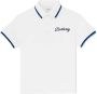 Burberry Kids Poloshirt met logoprint Wit - Thumbnail 1