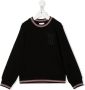Burberry Kids Sweater met logo-reliëf Zwart - Thumbnail 1