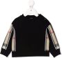 Burberry Kids Sweater met Vintage check Zwart - Thumbnail 1