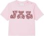 Burberry Kids T-shirt met borduurwerk Roze - Thumbnail 1