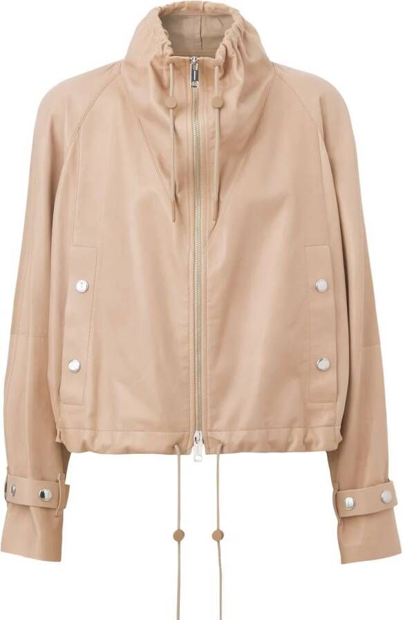 Burberry Leren jack Beige