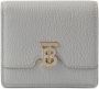 Burberry Leren portemonnee Grijs - Thumbnail 1