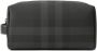 Burberry Leren reistas Grijs - Thumbnail 1