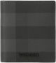 Burberry Portemonnee met logo Zwart - Thumbnail 1