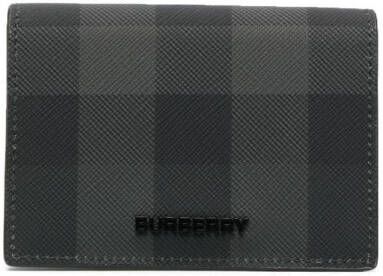 Burberry Portemonnee met logo Grijs