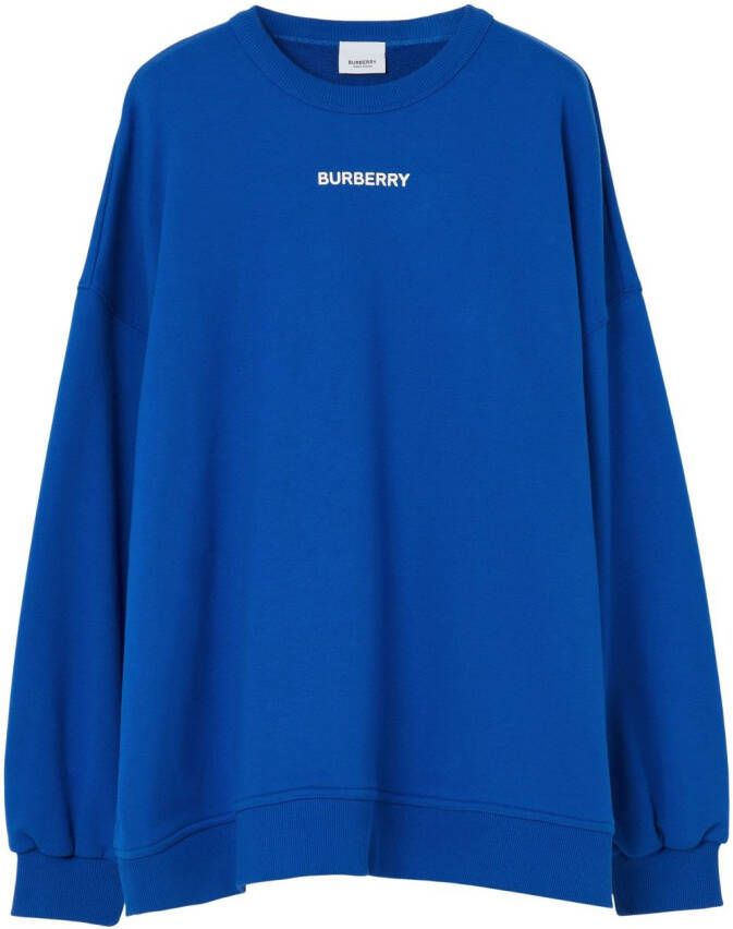 Burberry Oversized sweater Blauw