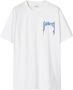Burberry T-shirt met logoprint Wit - Thumbnail 1