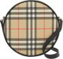 Burberry Louise Vintage Check ronde tas Beige - Thumbnail 1