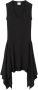 Burberry Mini-jurk met gedrapeerde afwerking Zwart - Thumbnail 1