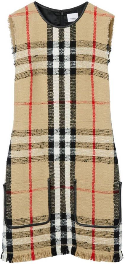 Burberry Mouwloze jurk Beige