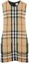 Burberry Mouwloze jurk Beige - Thumbnail 1