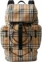 Burberry Murray Archive geruite rugzak Beige - Thumbnail 1