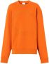 Burberry Sweater met borduurwerk Oranje - Thumbnail 1