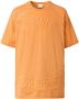 Burberry T-shirt met borduurwerk Oranje - Thumbnail 1