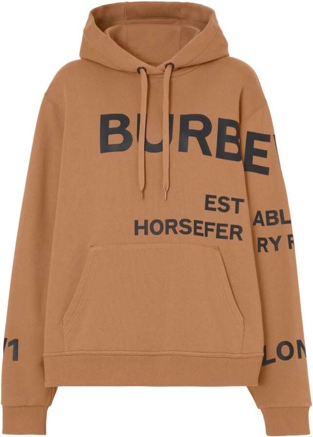 Burberry Oversized hoodie Bruin