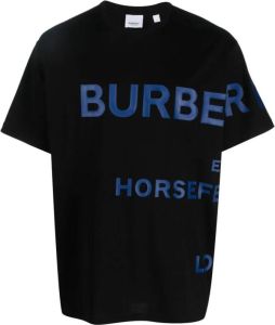 Burberry Oversized T-shirt Zwart