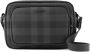 Burberry Paddy leren messengertas Grijs - Thumbnail 1