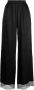 Burberry Pantalon met elastische taille Zwart - Thumbnail 1