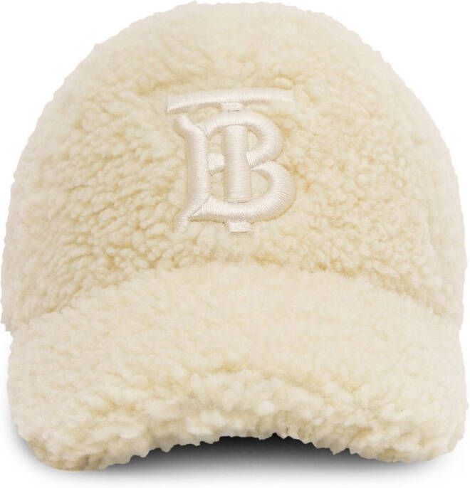 Burberry Pet met geborduurd logo Beige