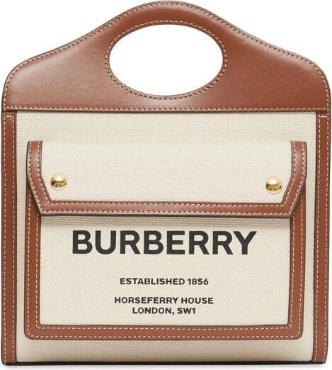 Burberry Pocket mini-shopper Beige