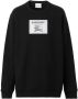 Burberry Katoenen sweater Zwart - Thumbnail 1
